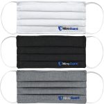 Máscara de Proteção facial Feminina em tecido 2 camadas - Microplus - Microguard Branca