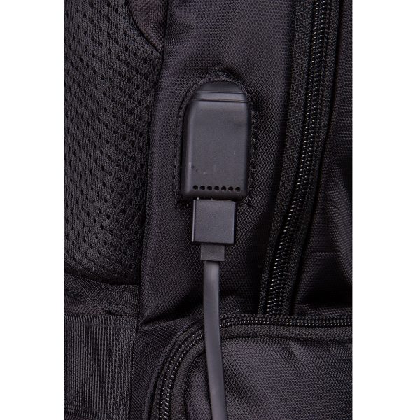 Mochila Executiva Antifurto Posher Bolso Secreto Journey Pro Preto