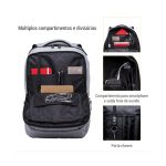 Mochila Executiva Antifurto Bolso Secreto Explorer Posher