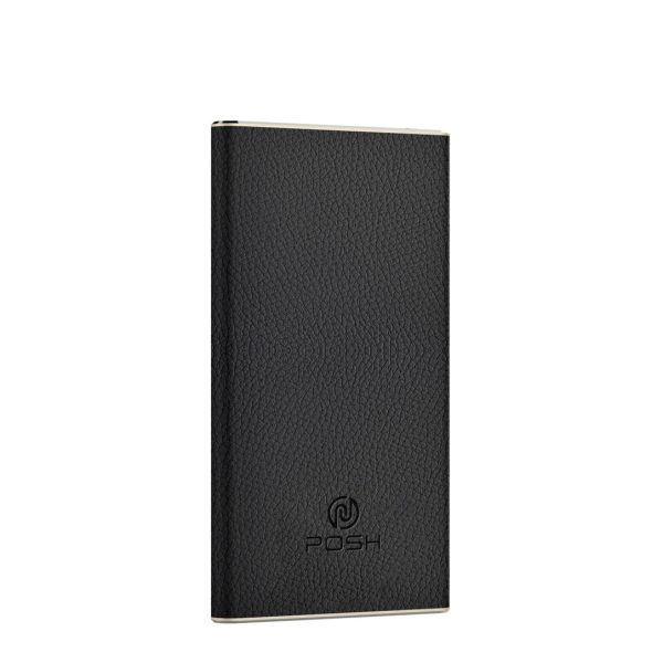 Carregador Portátil Power Bank Premium Bateria Alta 3.000mah Genuíno Unique Posher Preto