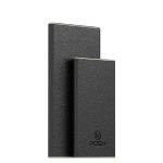 Carregador Portátil Power Bank Premium Bateria Alta 3.000mah Genuíno Unique Posher Preto