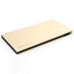 Carregador Portátil PowerBank Metal 5000mah Duo Slim Posher Pbd5s Dourado