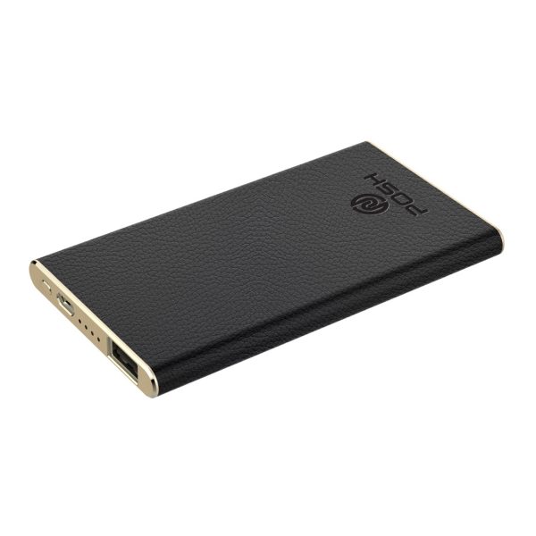 Carregador Portátil Power Bank 5600mah design Unique Posher Preto