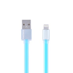 Cabo Flat`Posher Lightning para USB 1M Colorful Azul 28_12_0_U