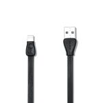 Cabo Flat Posher Lightning para USB Celular 1M Martin Preto 26_2_0_U