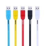 Cabo Flat Posher Micro USB para USB Celular 2M Fullspeed Azul 34_12_0_U