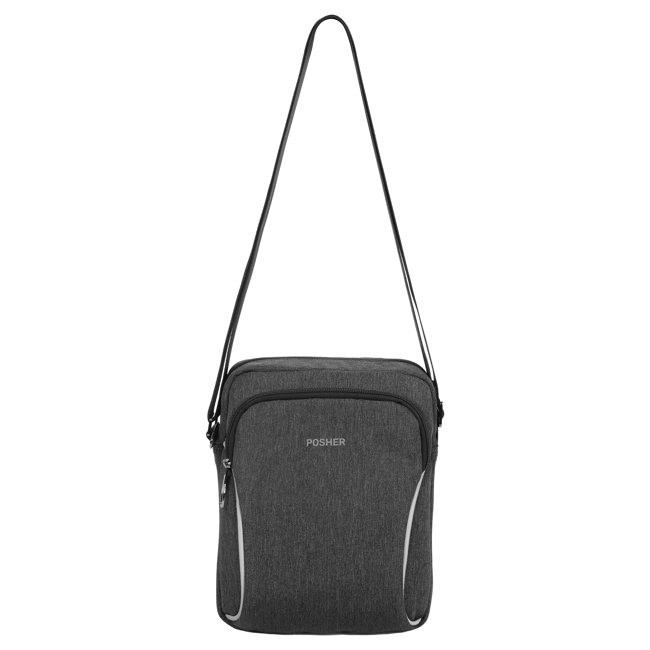 Bolsa Transversal CrossBag Antifurto Posher Swift Preta