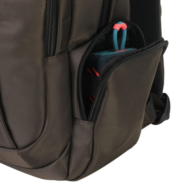 Mochila Executiva Antifurto Posher Bolso Secreto Journey Pro Café